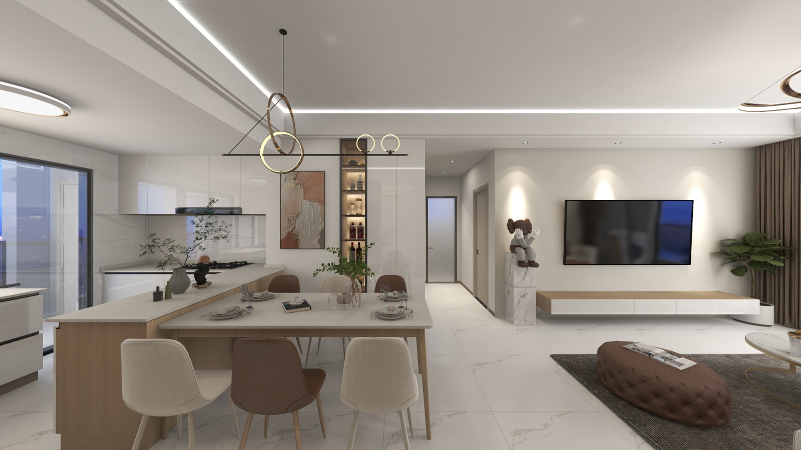 1,2&3-Bedroom